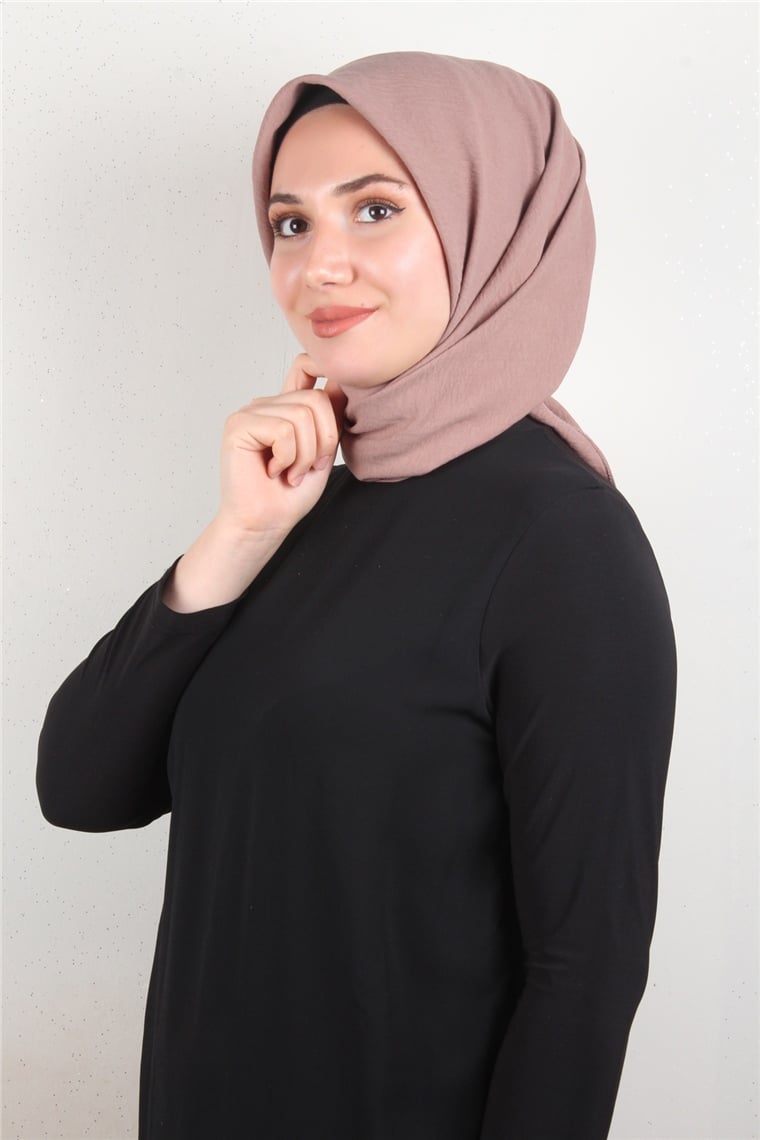 Alessa Pamuk Eşarp 2743-21 Koyu Pudra