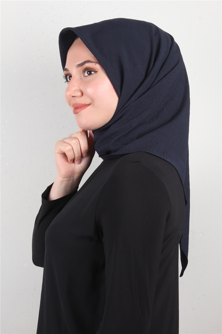 Alessa Pamuk Eşarp 2743-35 Lacivert