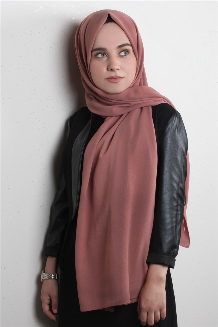 Alfa Medine Şal 1829-1 Gül Kurusu
