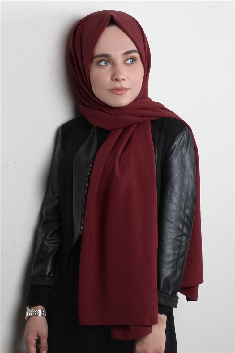 Alfa Medine Şal 1829-16 Kırmızı