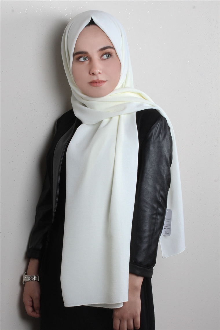 Alfa Medine Şal  1829-8 Krem