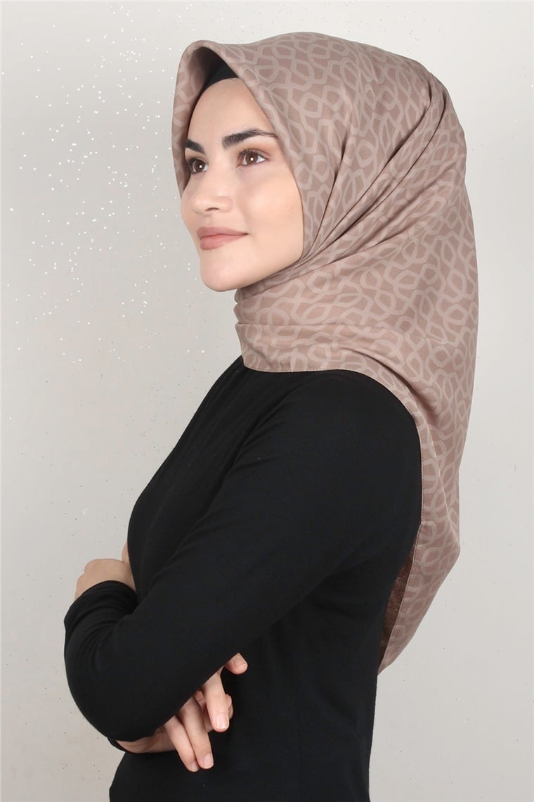 Alya Fresh Eşarp 5252-1 Vizon