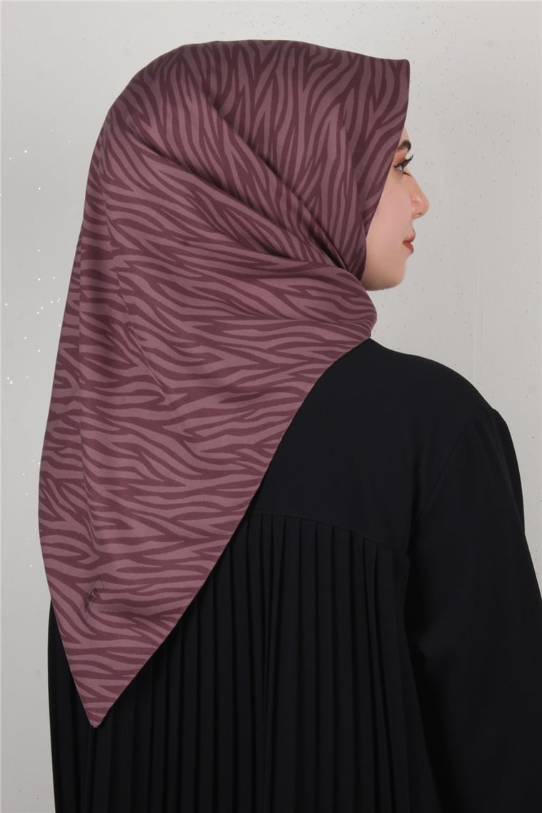 Alya Fresh Eşarp 5253-2 İncir Moru
