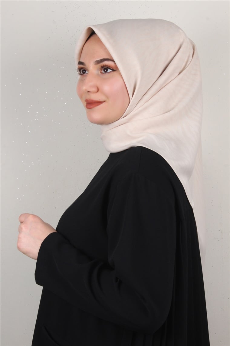 Alya Fresh Eşarp 5253-6 Açık Bej