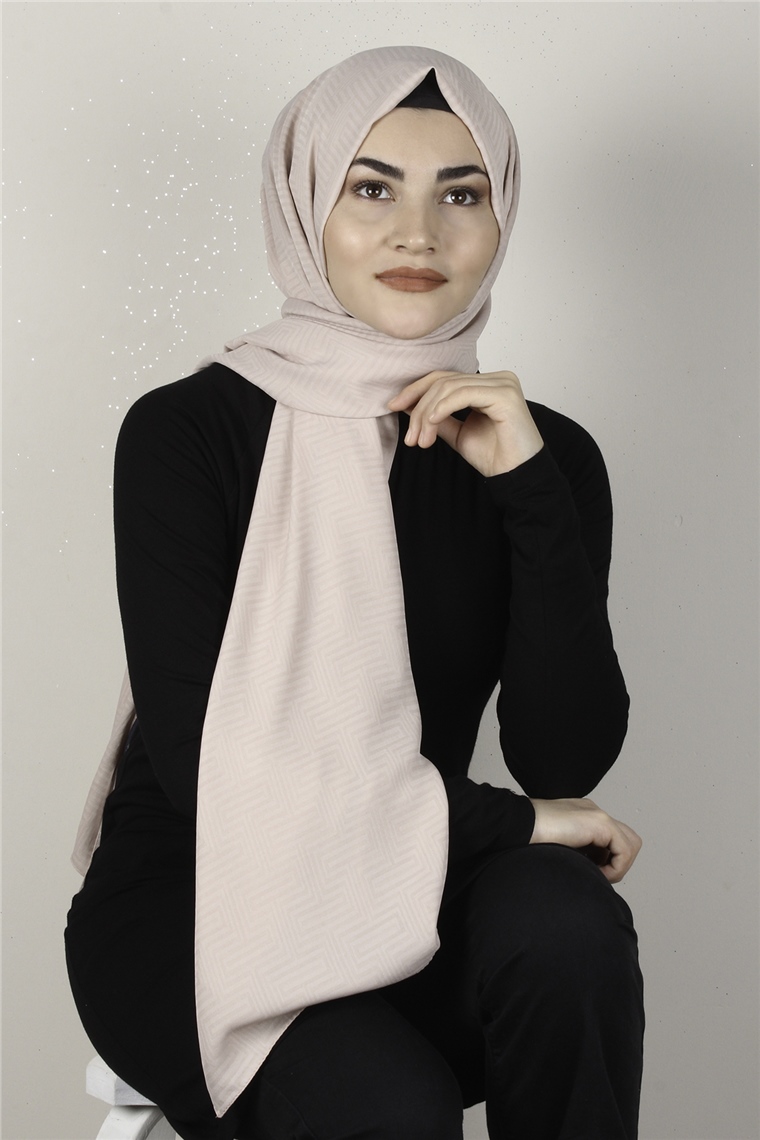 Alya Fresh Şal 2526-6 Pudra