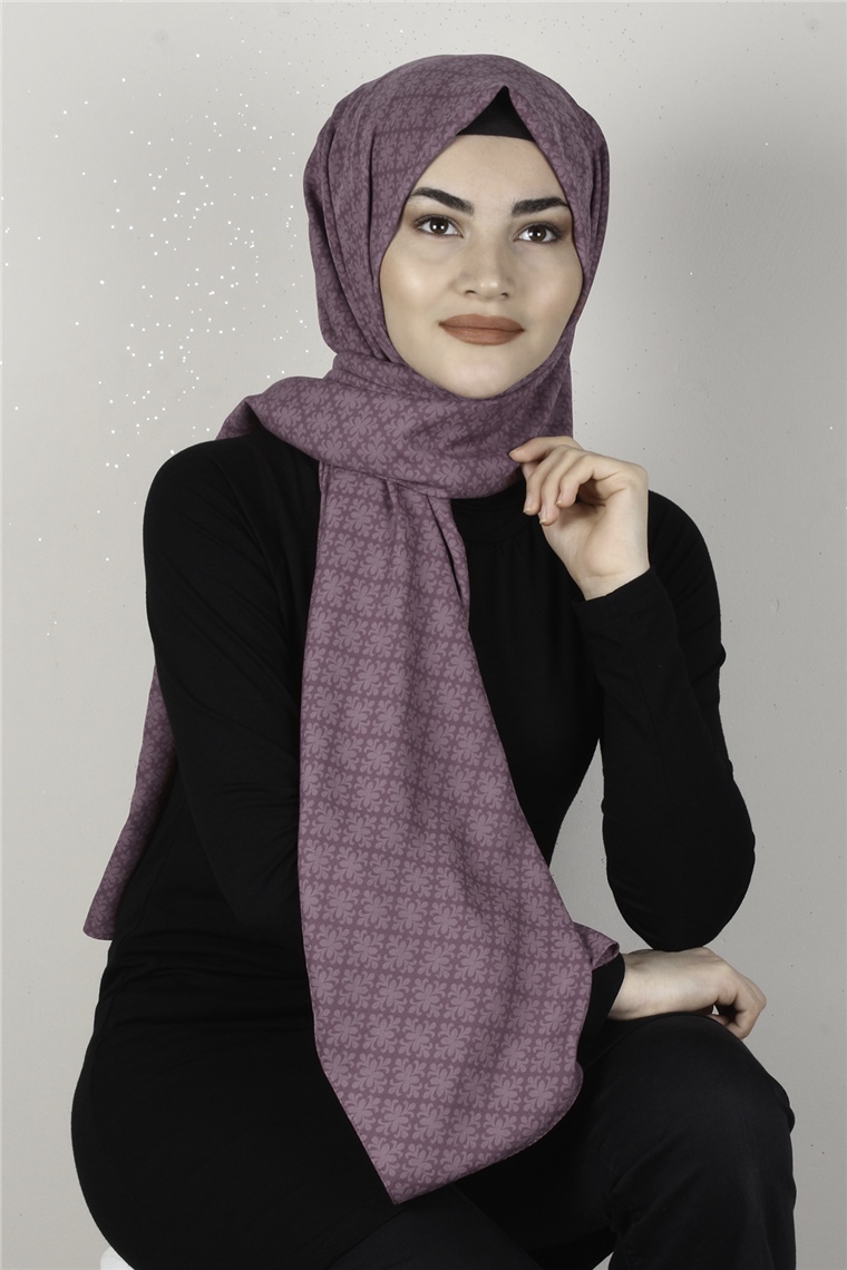 Alya Fresh Şal 2527-20 Gül Kurusu
