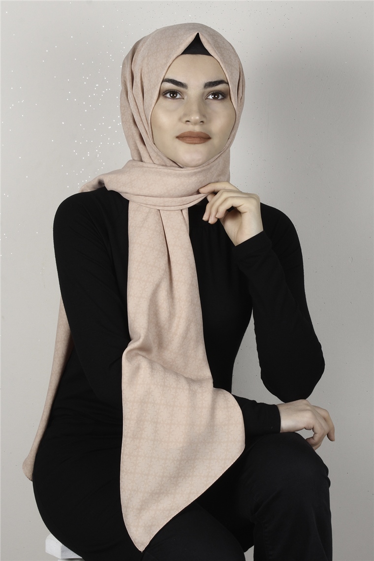 Alya Fresh Şal 2527-6 Somon