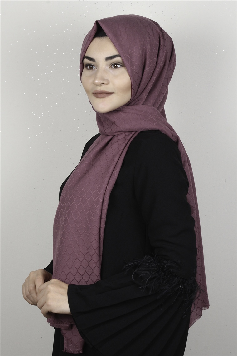 Aqua Şal 1460-10 Gül Kurusu