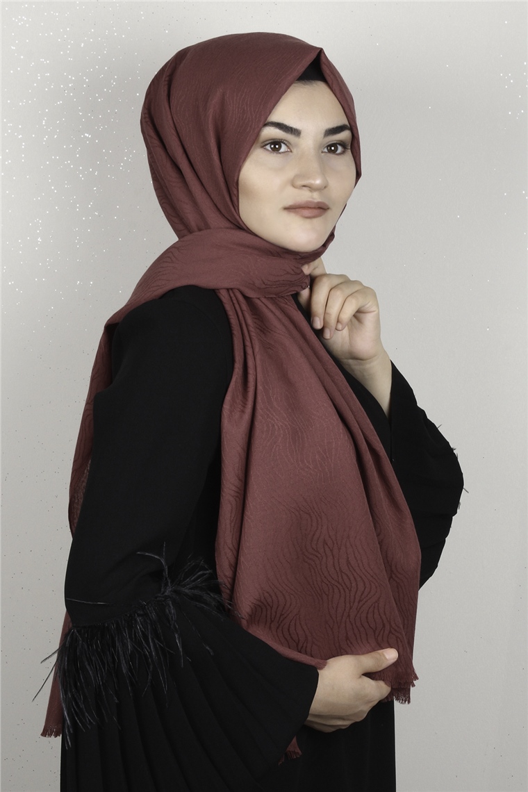 Aqua Şal 1461-14 Kızıl