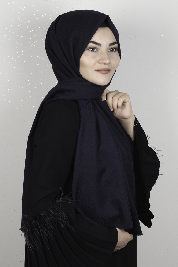 Aqua Şal 1461-16 Lacivert 