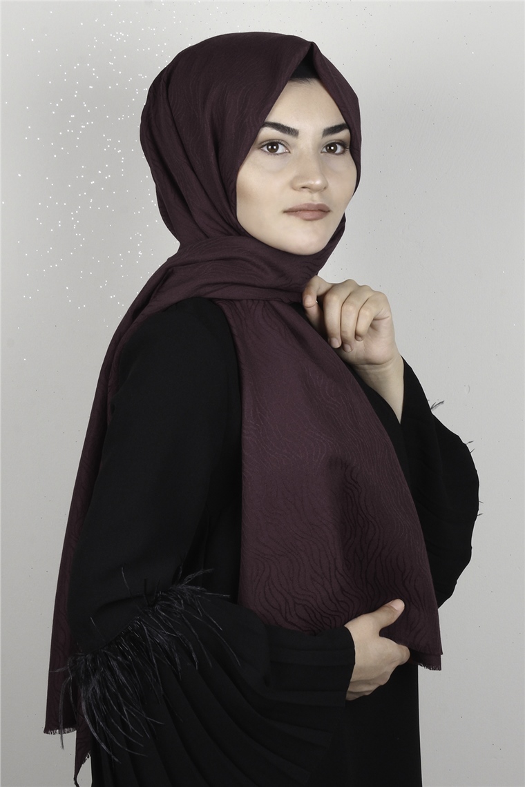 Aqua Şal 1461-6 Bordo