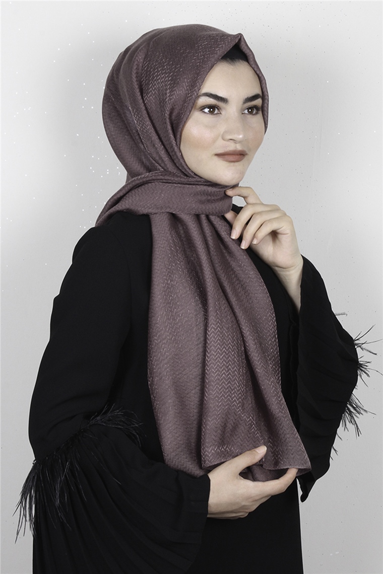Aqua Şal 1462-11 Gül Kurusu