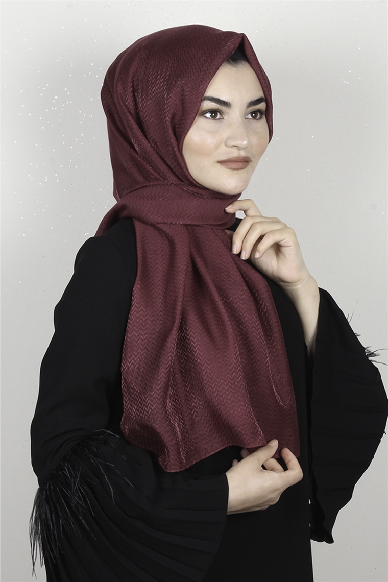 Aqua Şal 1462-20 Bordo