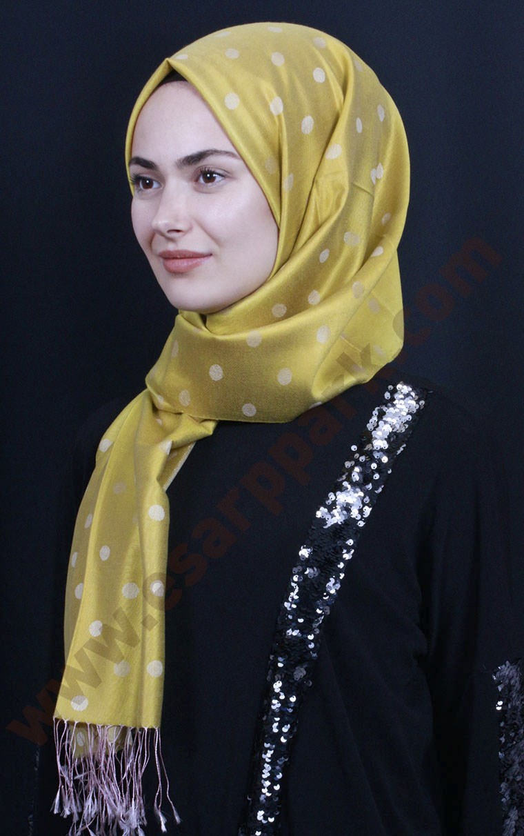Armanda %18 İpek Şal 5473-10