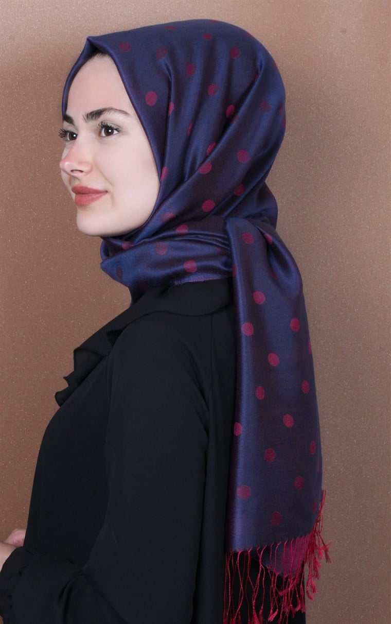 Armanda %18 İpek Şal 5474-3