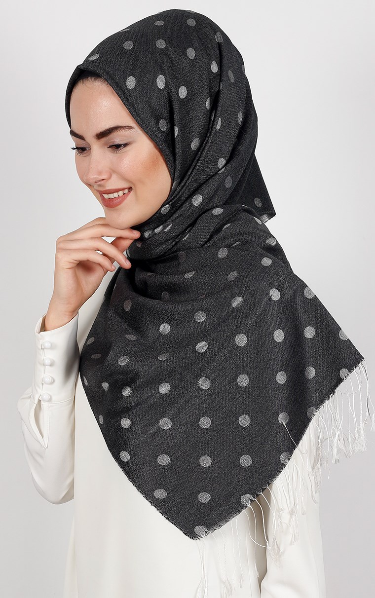 Armanda %18 İpek Şal 5475-1