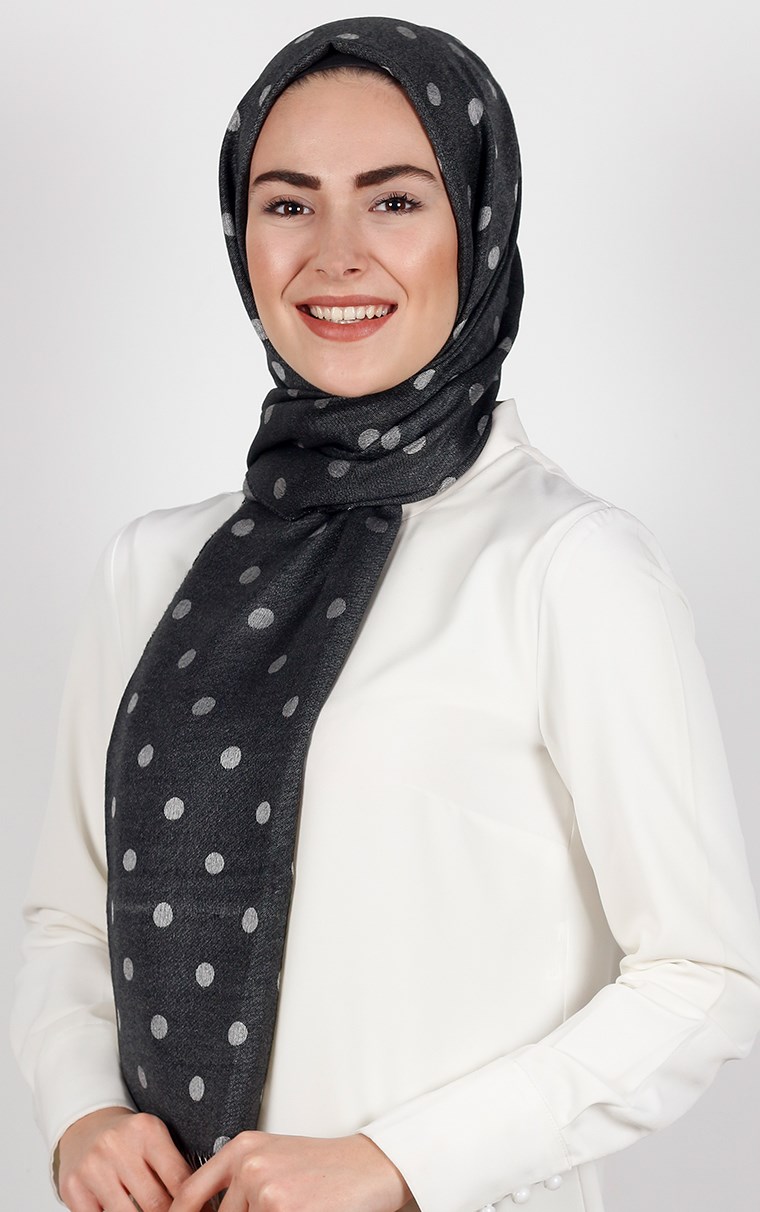 Armanda %18 İpek Şal 5475-1