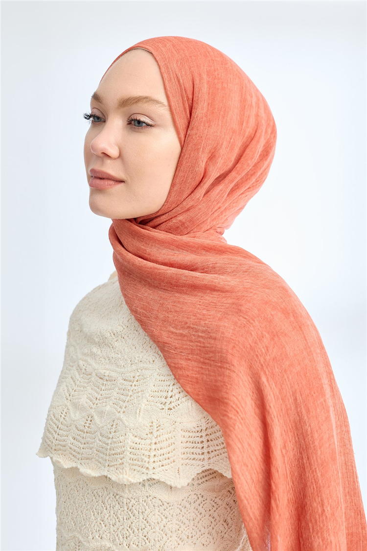 Armanda Soft Viscon Şal 3601-85 Kiremit 
