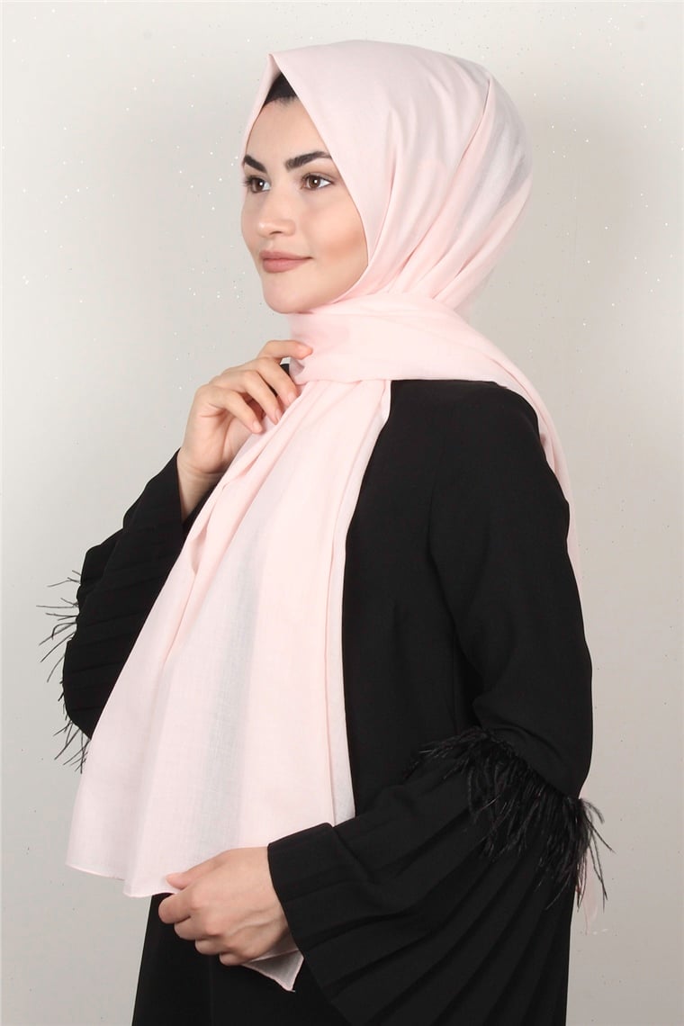 Armine  %100 Pamuklu Trend Şal 3000-14 Soft Pembe