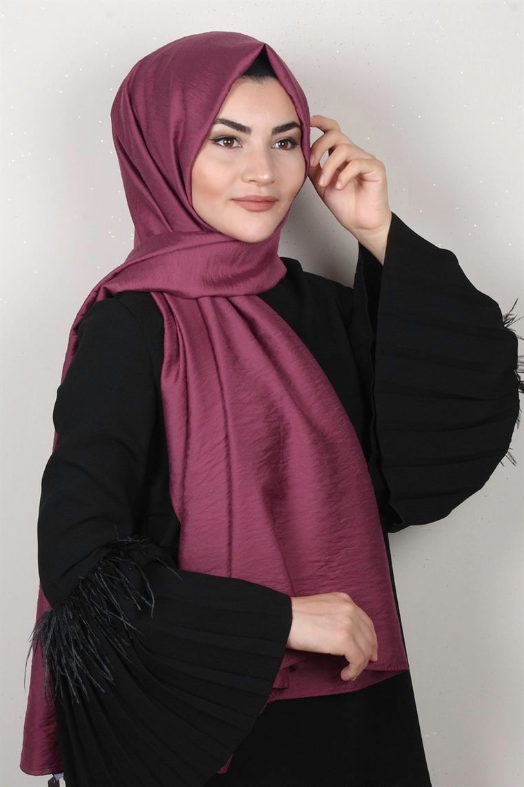 Armine Ayrobin Şal 3062-2 Gül Kurusu