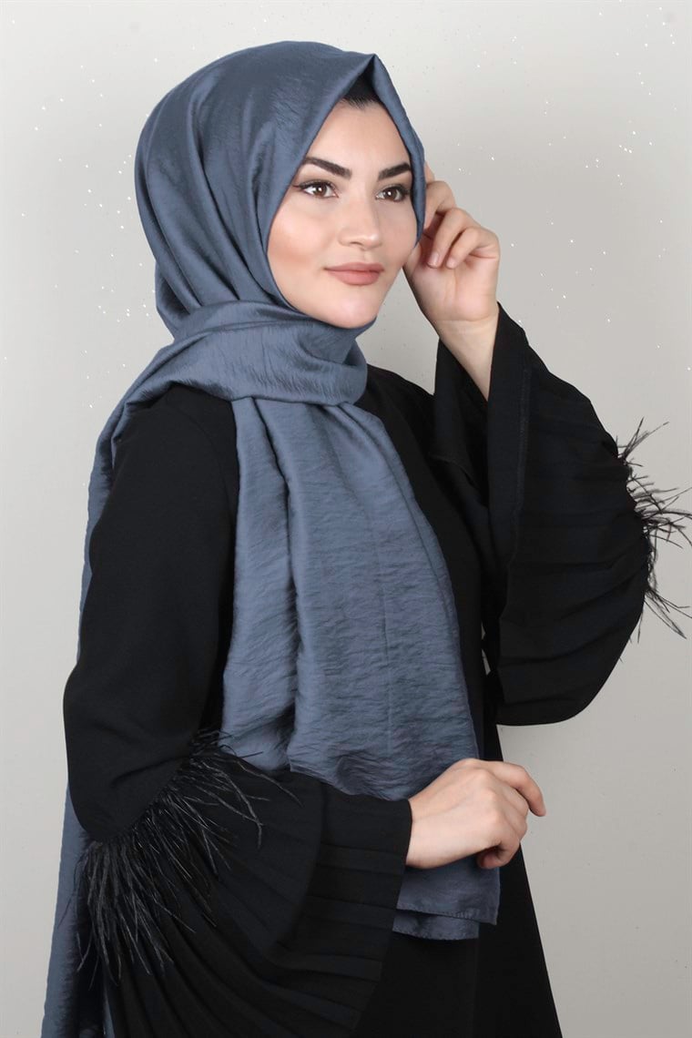 Armine Ayrobin Şal 3062-5 Antrasit