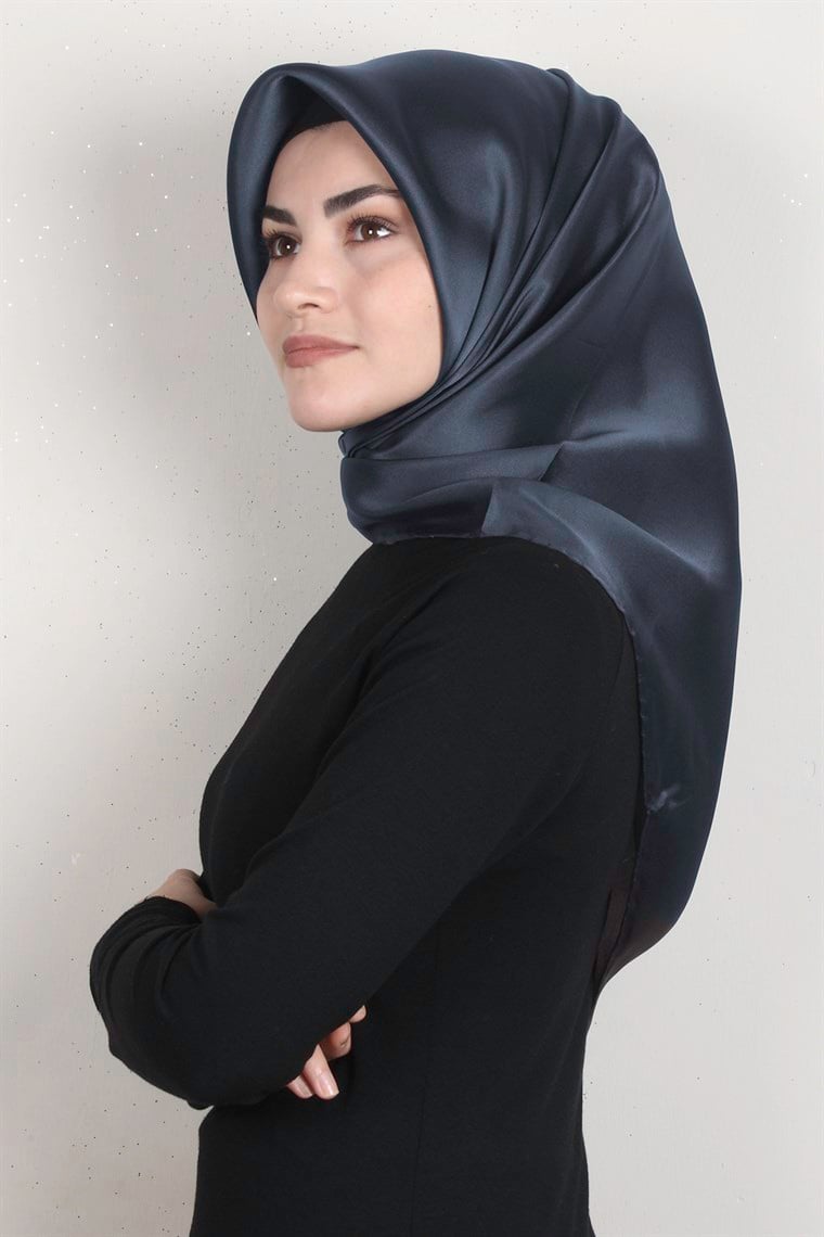 Armine Düz İpek Eşarp 1134 Antrasit