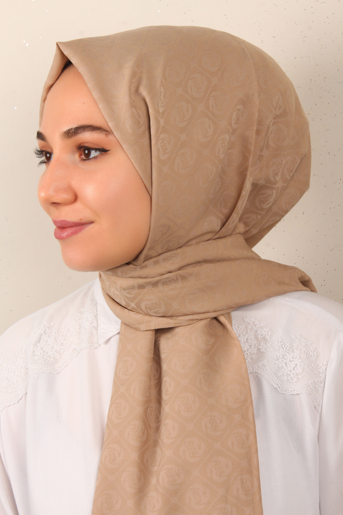 Armine Fresh Şal 3109-15 Sütlü Kahve