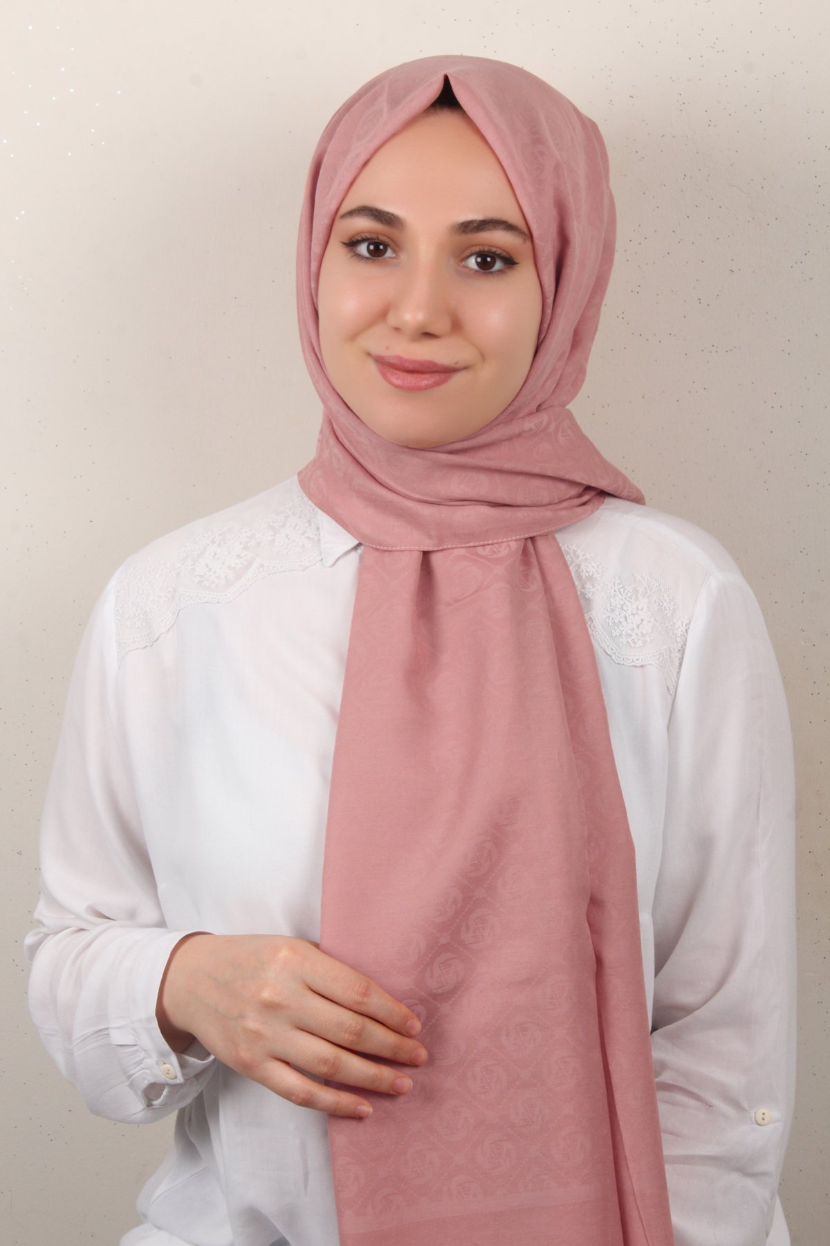 Armine Fresh Şal 3109-16 Gül Kurusu