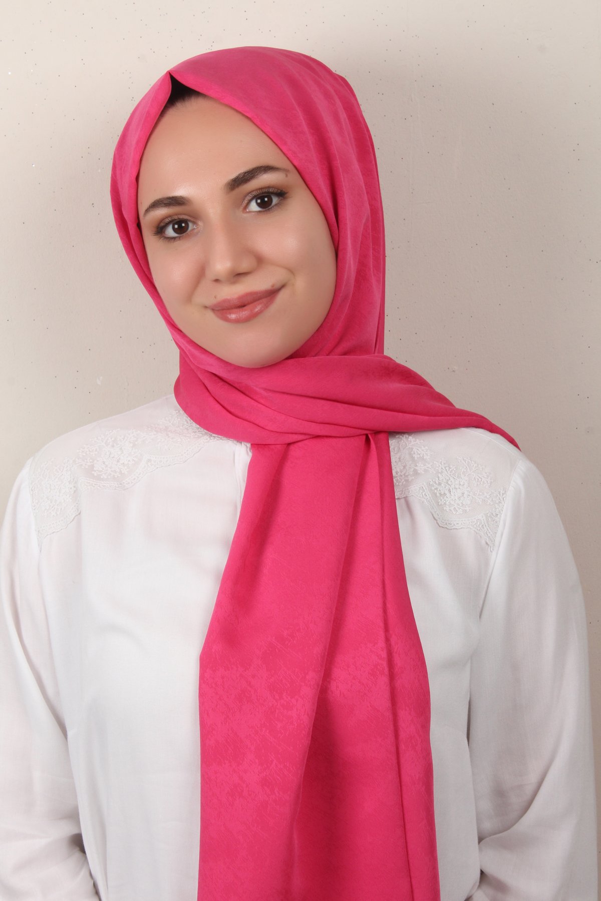 Armine Jakar Capri Şal 3108-13 Şeker Pembe