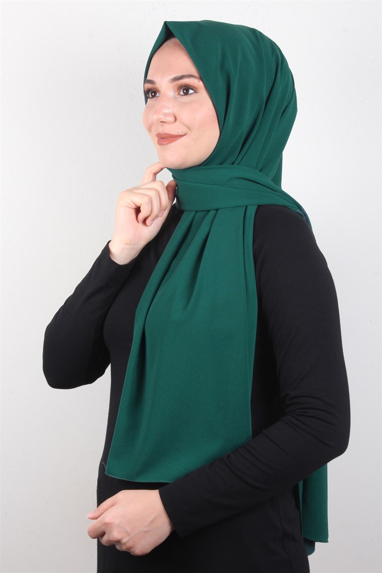 Armine Medine İpeği Şal 3091-36 Zümrüt
