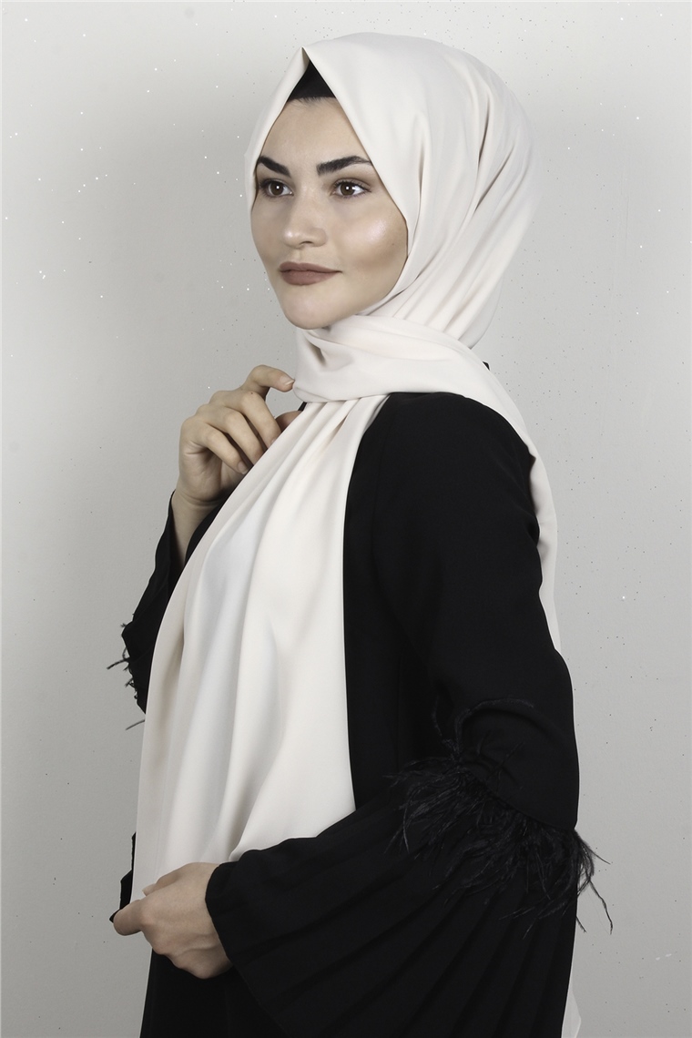 Armine Medine İpeği Şal 3091-8 Kemik