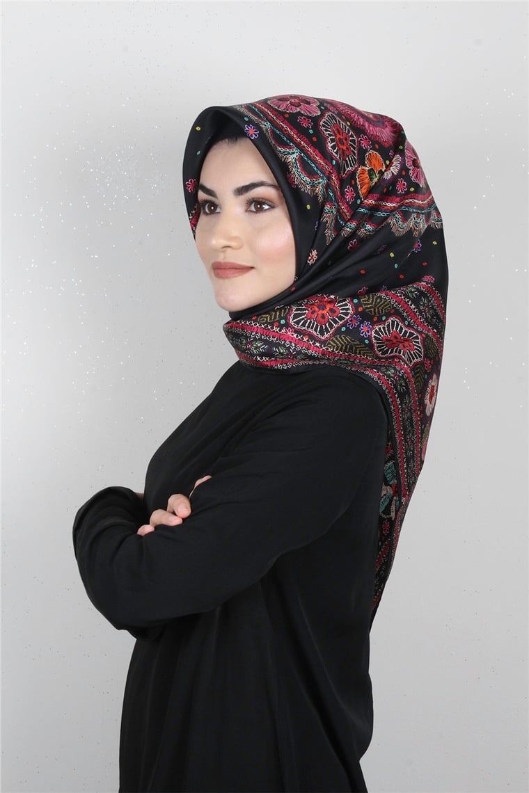 Armine Nostalji İpek Eşarp 7866-09 (Twill İpek)