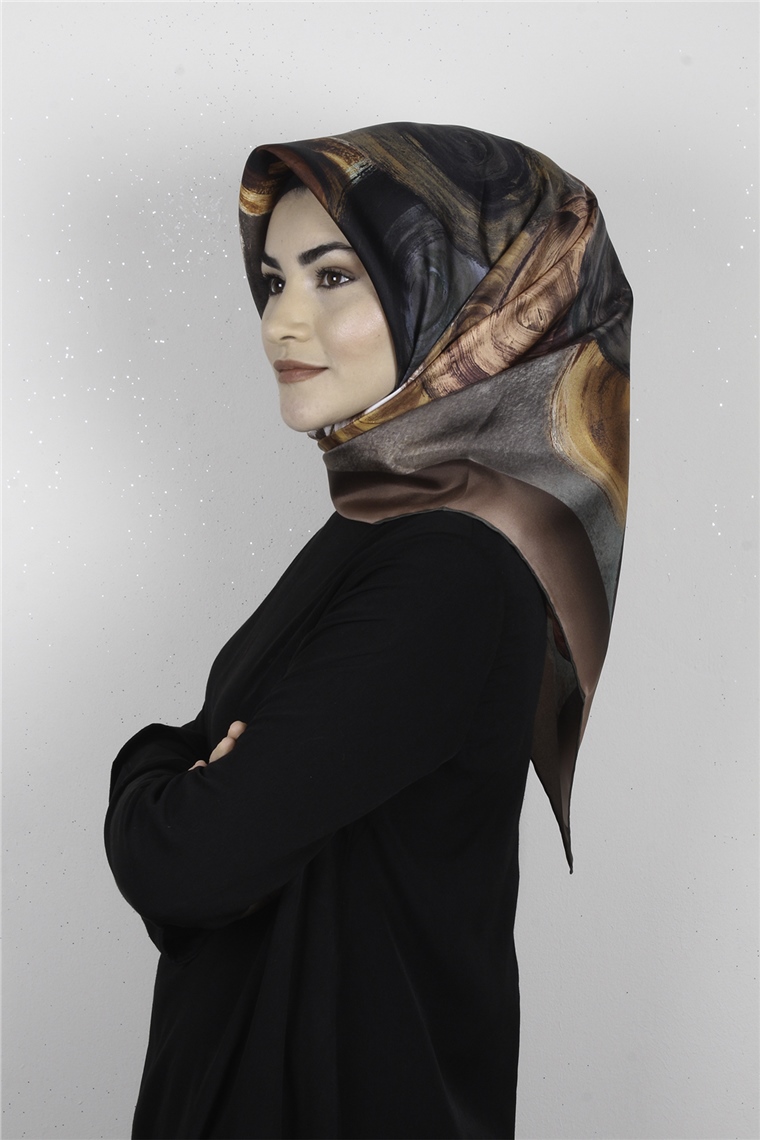 Armine Nostalji İpek Eşarp 7903-31 (Twill İpek)