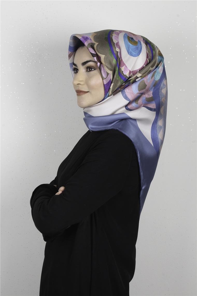 Armine Nostalji İpek Eşarp 7911-23 (Twill İpek)
