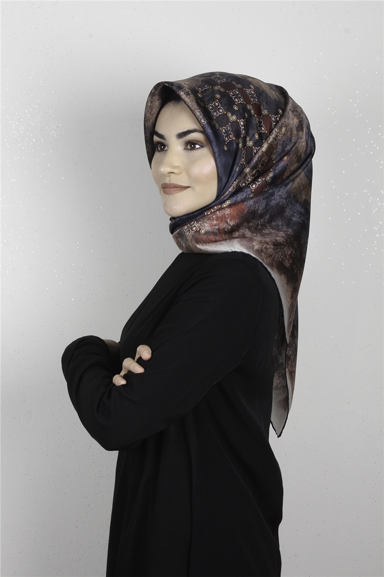 Armine Nostalji İpek Eşarp 7939-80 (Twill İpek)