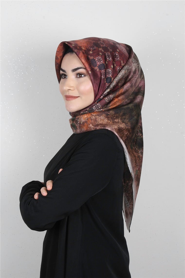 Armine Nostalji İpek Eşarp 7939-81 (Twill İpek)
