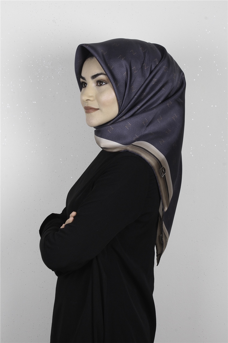 Armine Nostalji İpek Eşarp 8015-61 (Twill İpek)