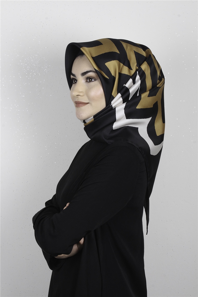 Armine Nostalji İpek Eşarp 8058-09 (Twill İpek)