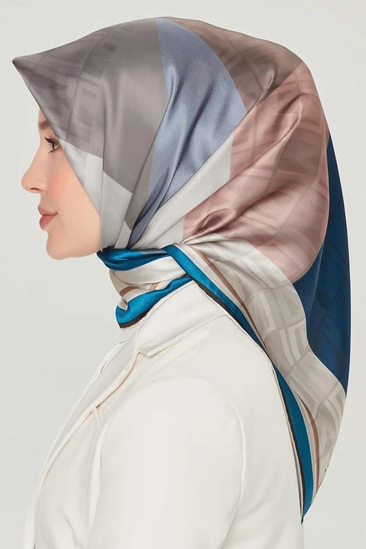 Armine Nostalji İpek Eşarp 8516-37