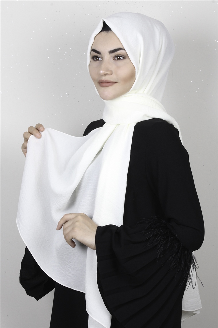 Armine Trend Cazz Şal 3072-27 Ekru