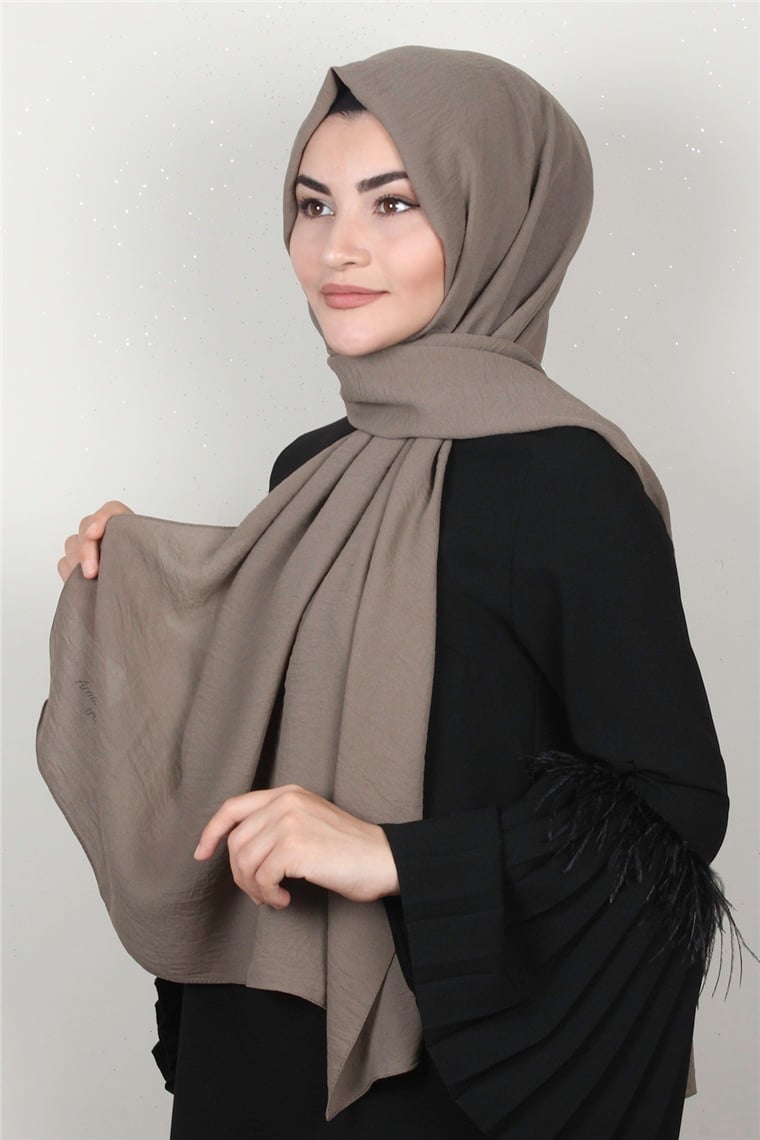Armine Trend Cazz Şal 3072-5 Vizon