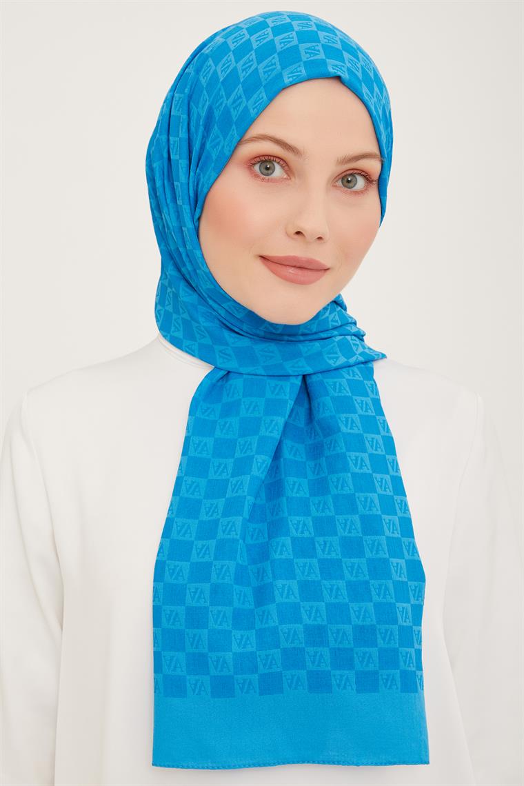 Armine Ultralıght Şal 3097-11 Mavi
