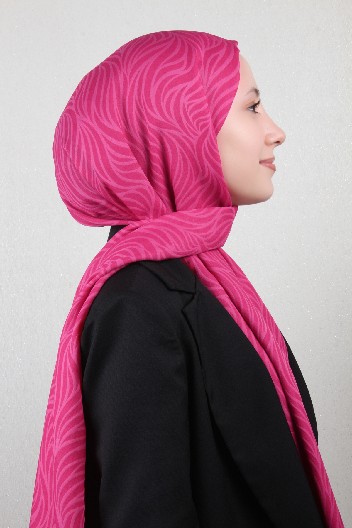 Armine Ultralıght Şal 3111-4 Şeker Pembe
