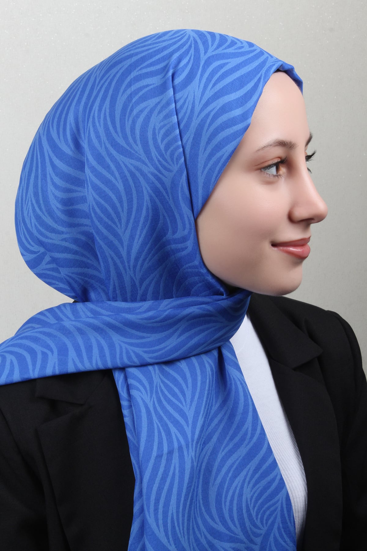 Armine Ultralıght Şal 3111-5 Mavi