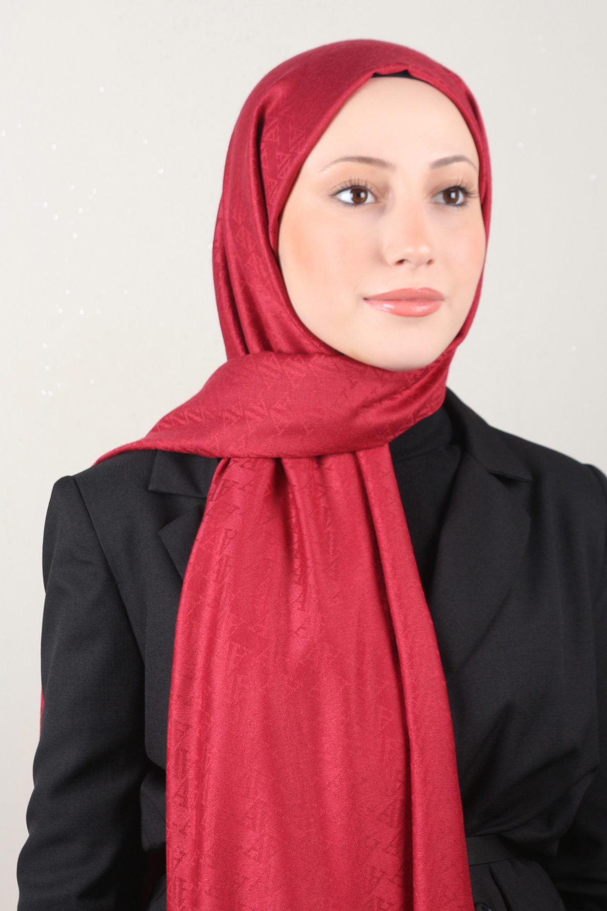 Armine Viscon Şal 3114-11 Kırmızı 