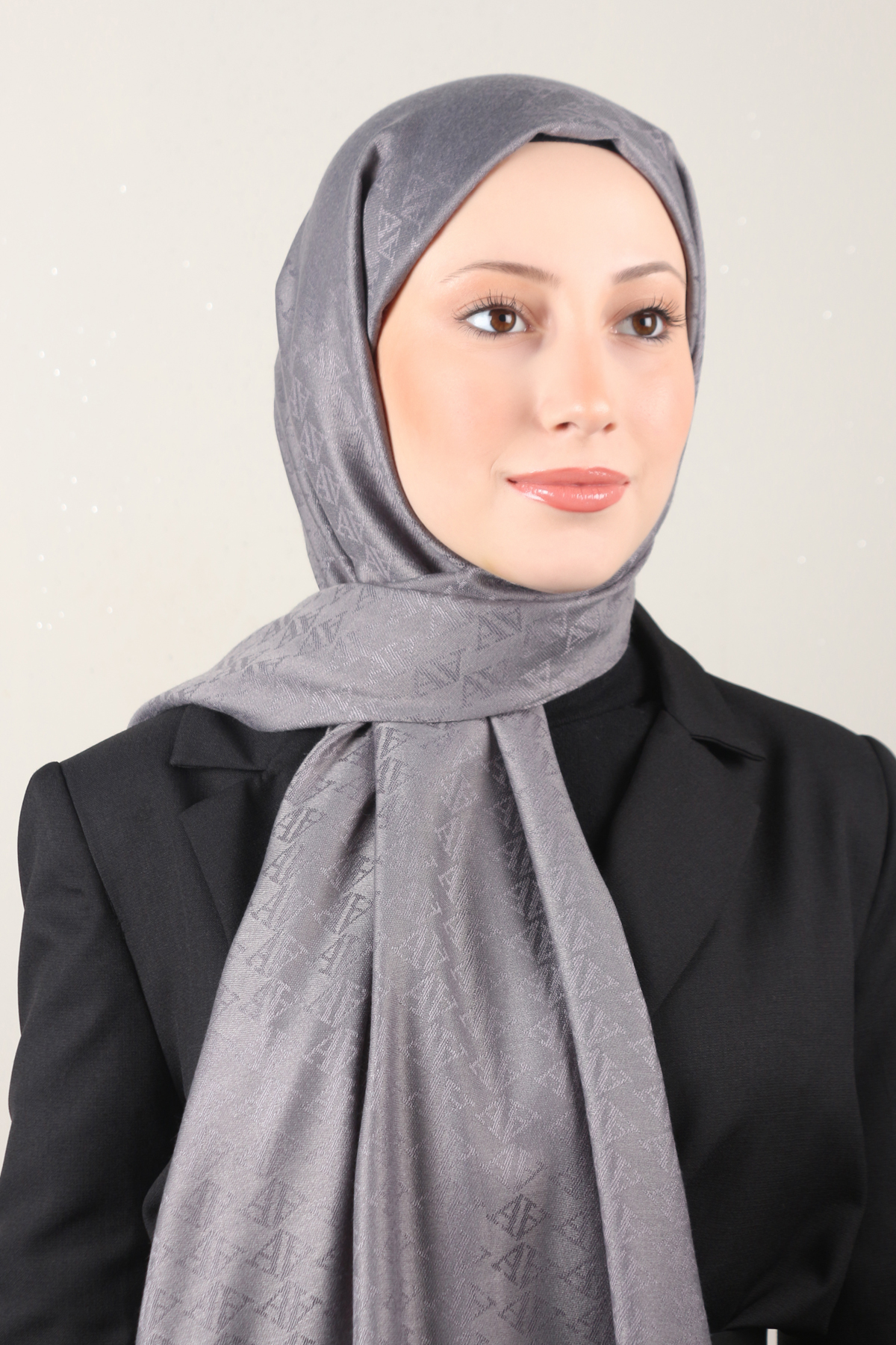 Armine Viscon Şal 3114-2 Gri 