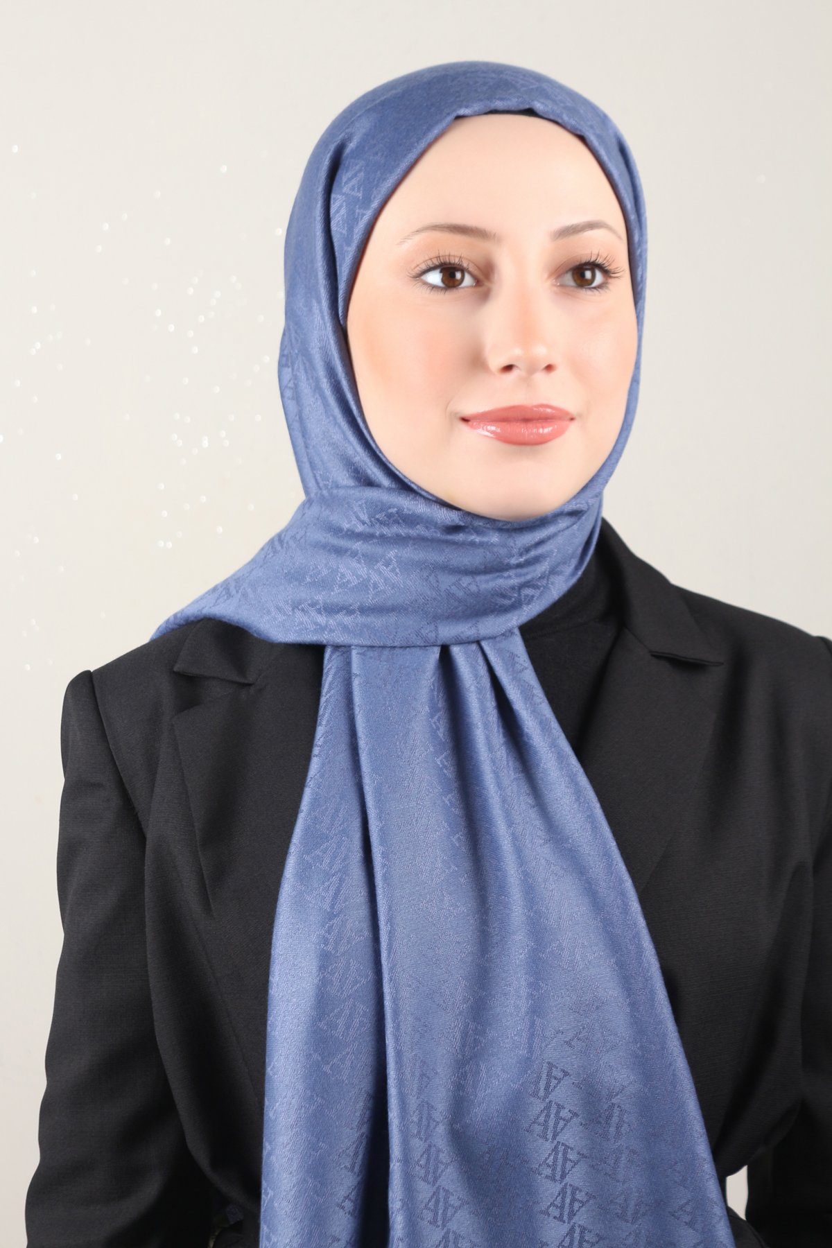 Armine Viscon Şal 3114-3 İndigo 