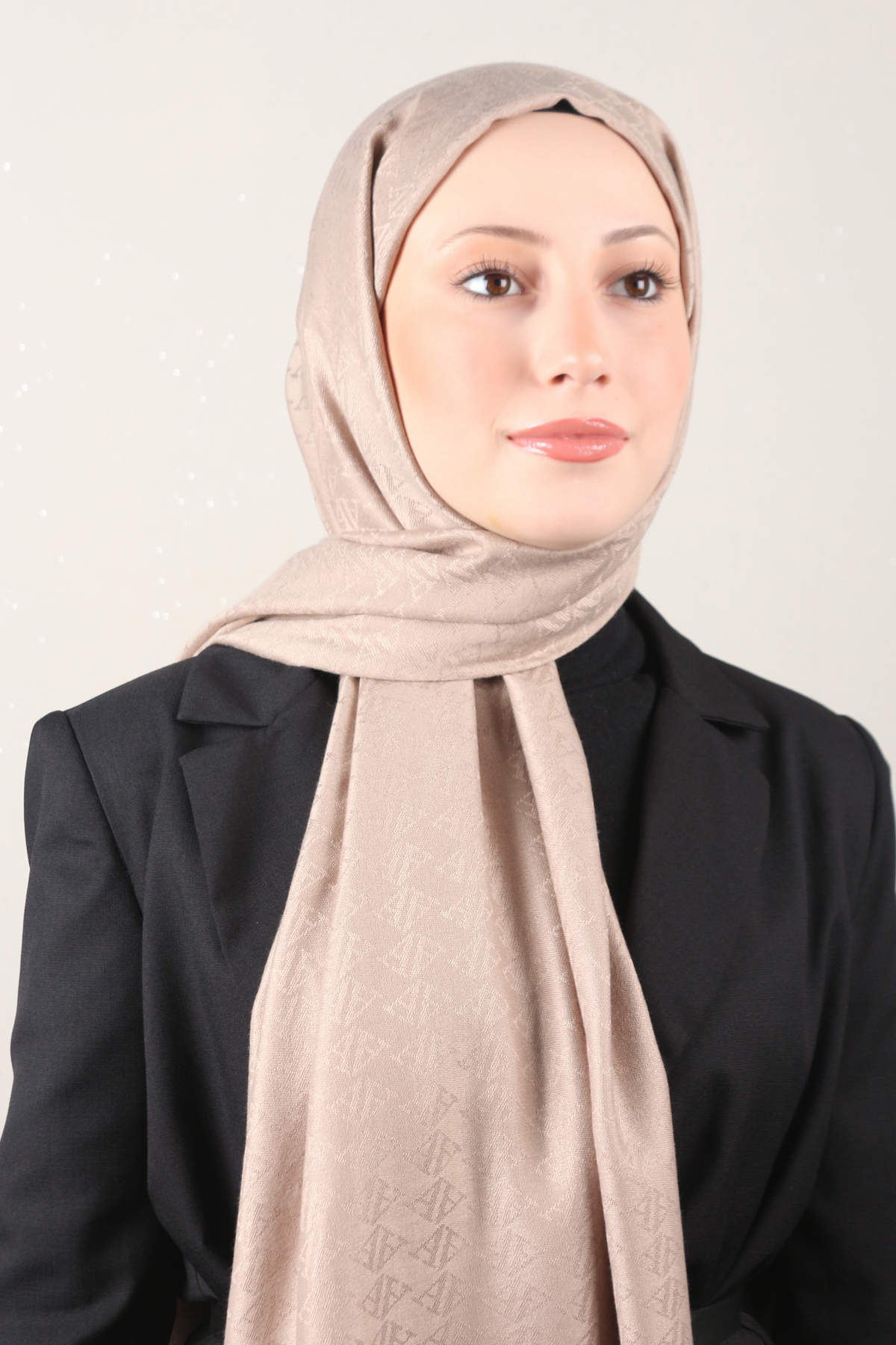 Armine Viscon Şal 3114-4 Sütlü Kahve 