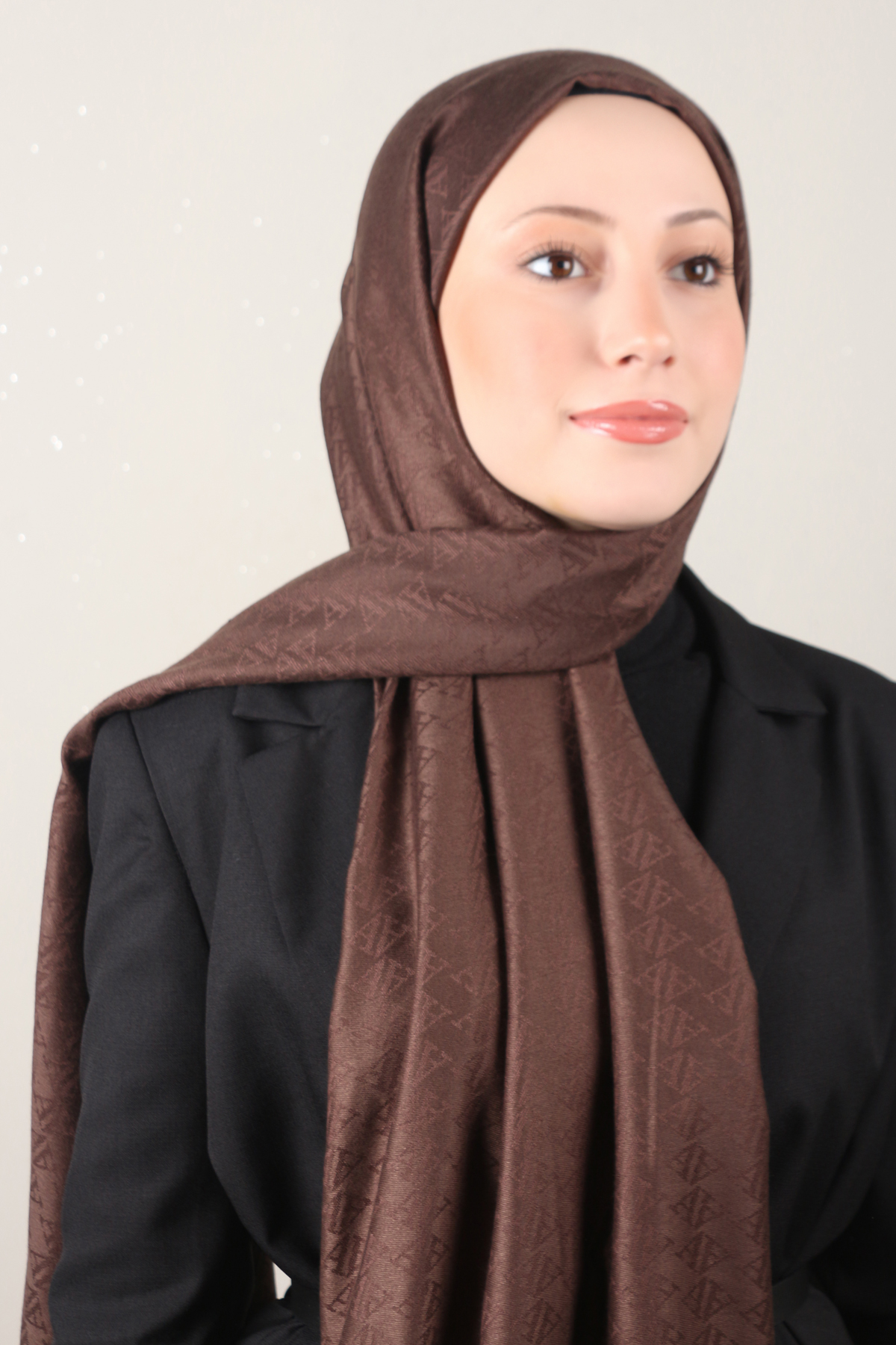 Armine Viscon Şal 3114-7 Kahverengi 