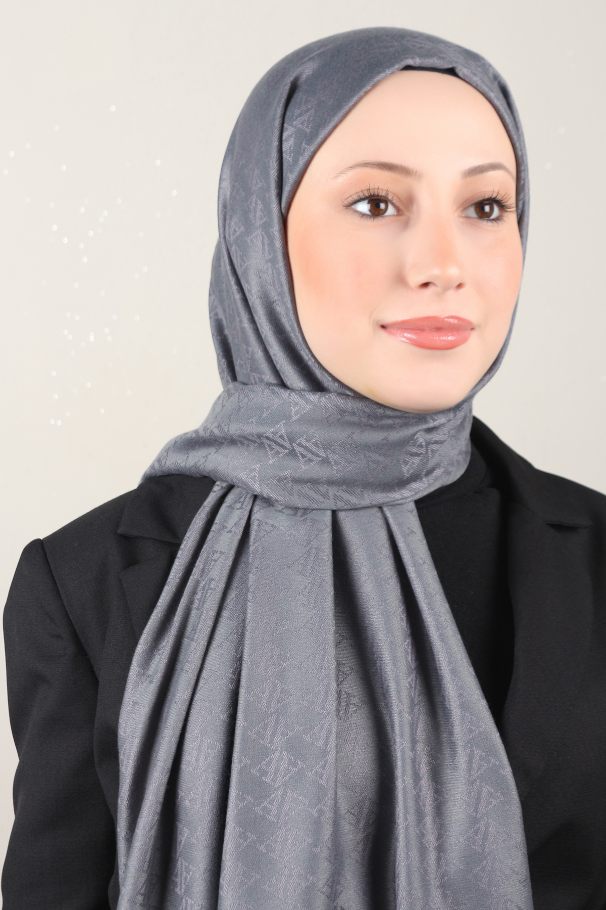 Armine Viscon Şal 3114-9 Gri 